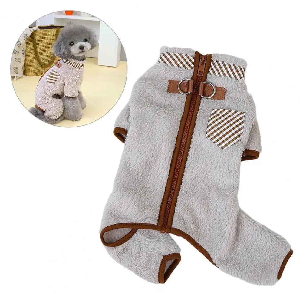 Cozy Pet Winter Jumpsuit
